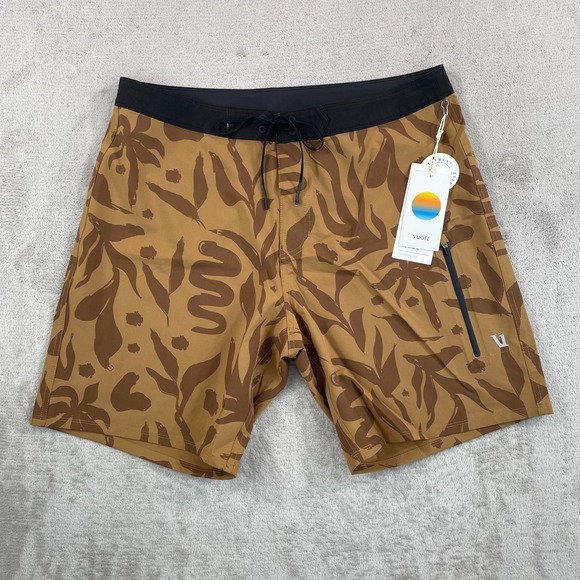 VUORI Infinity Boardshort Men 34 Autumn Contigo Rob Machado Beach Surf NWT